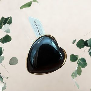 NWT Anthropologie heart cocktail ring!